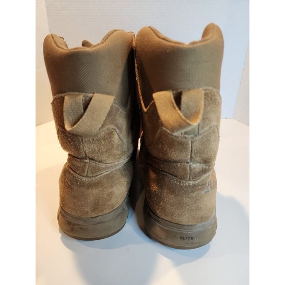 Reebok Mens 8" Tactical Boot Sublite Cushion RB8808 Khaki Leather Lace Up  12W - Picture 3 of 9
